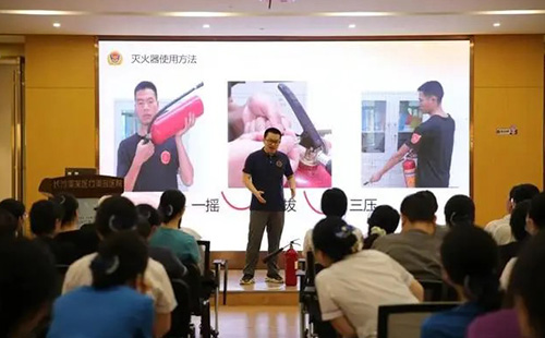 長沙美萊開展消防培訓(xùn)演練，防火于未然！